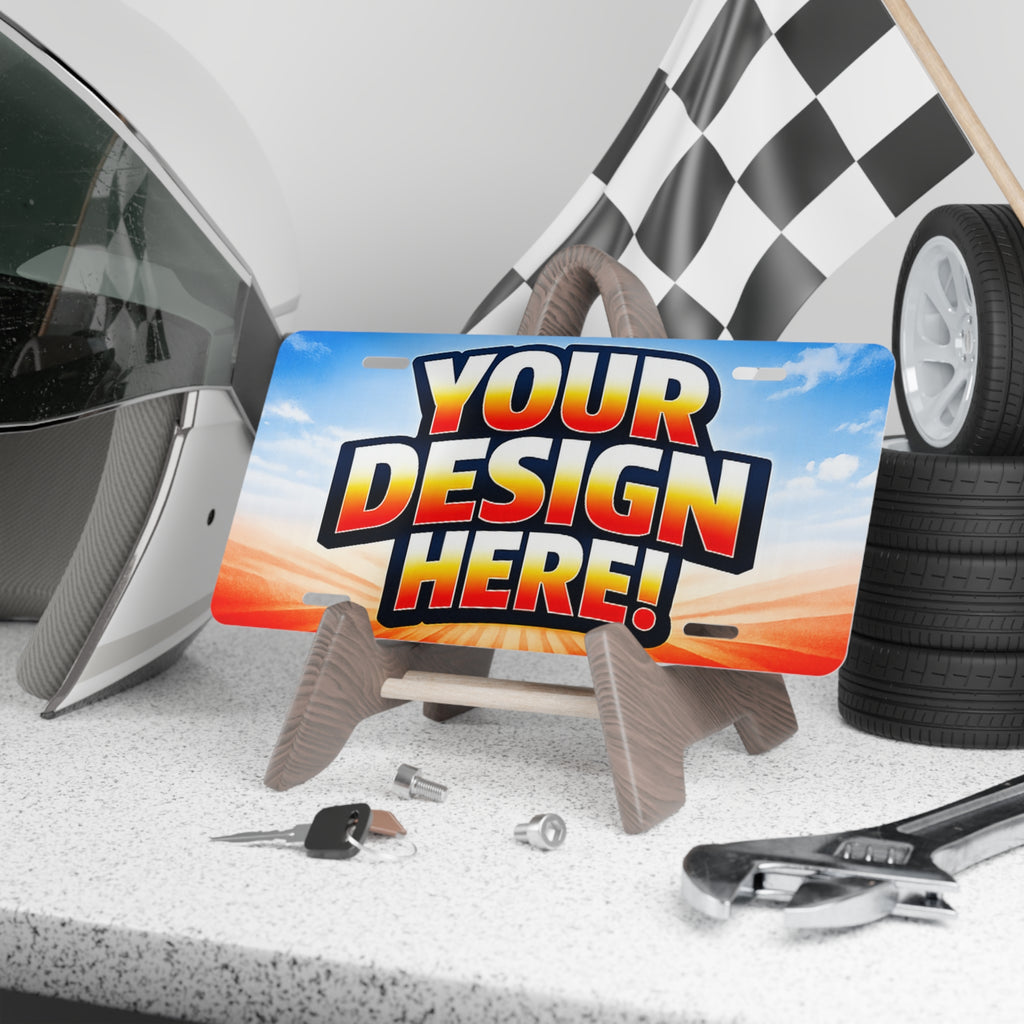 Custom licence Plate - Personalized License Plate for Cars, Trucks & Decor