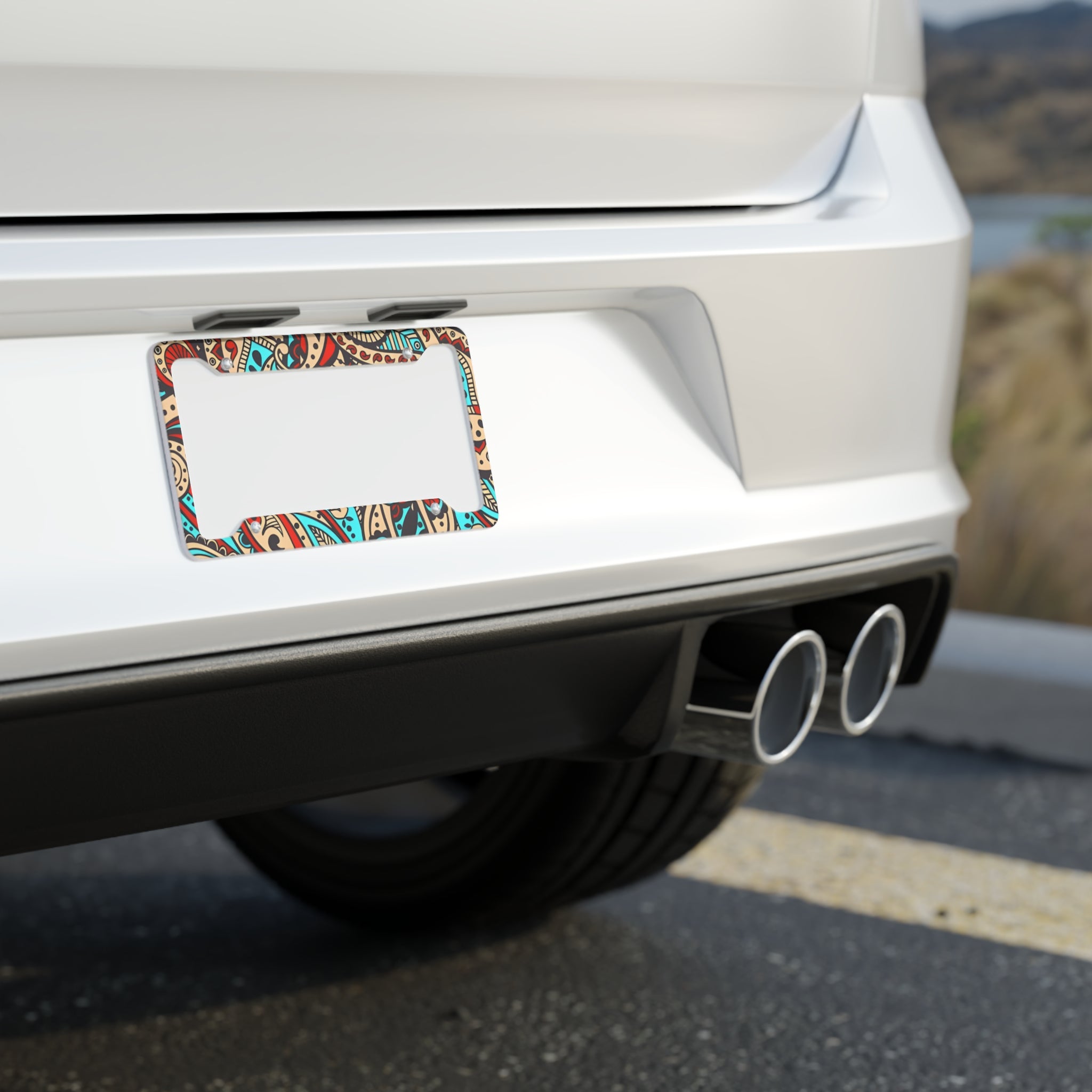 Custom Licence Plate Frame - Personalized Car Tag Holder
