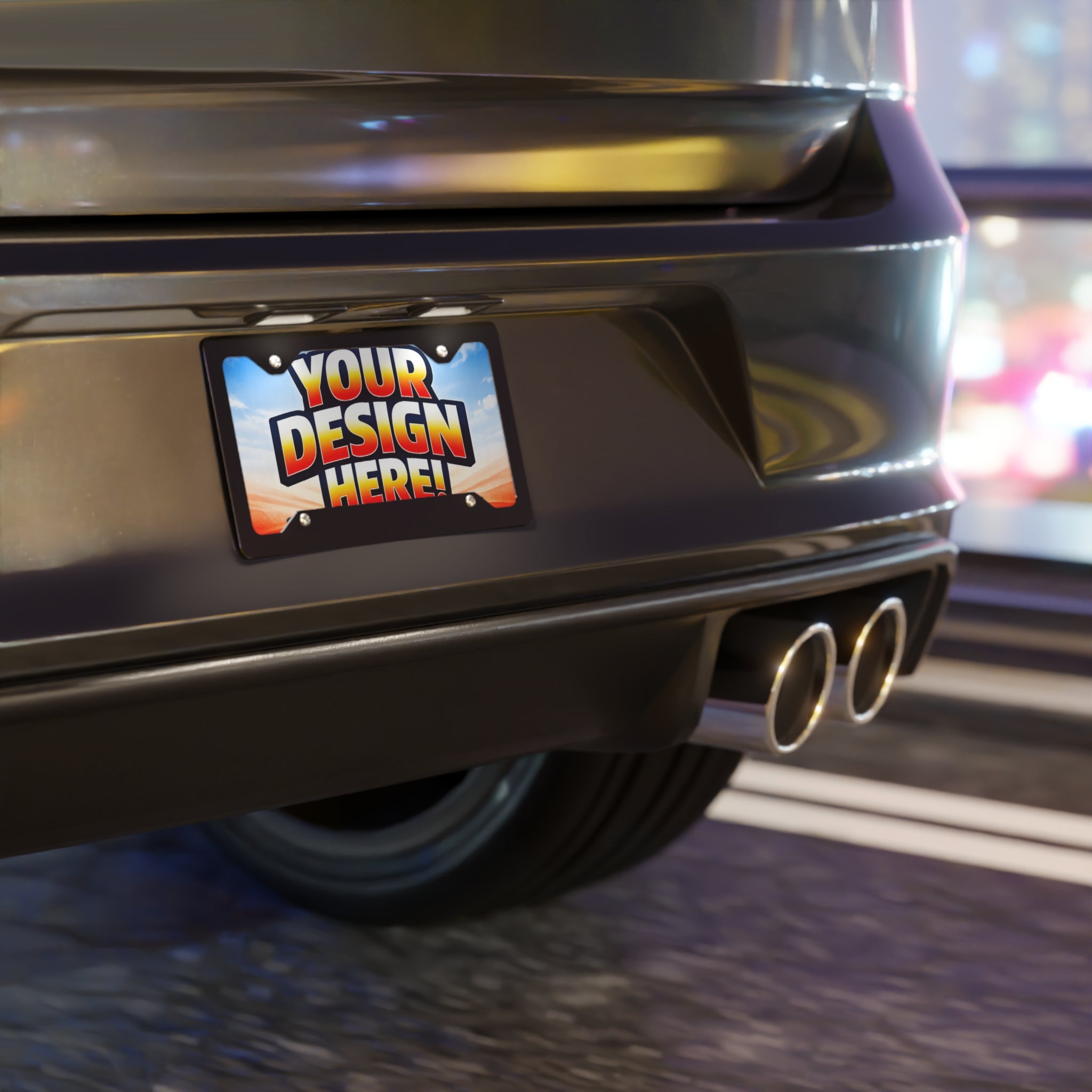 Custom licence Plate - Personalized License Plate for Cars, Trucks & Decor