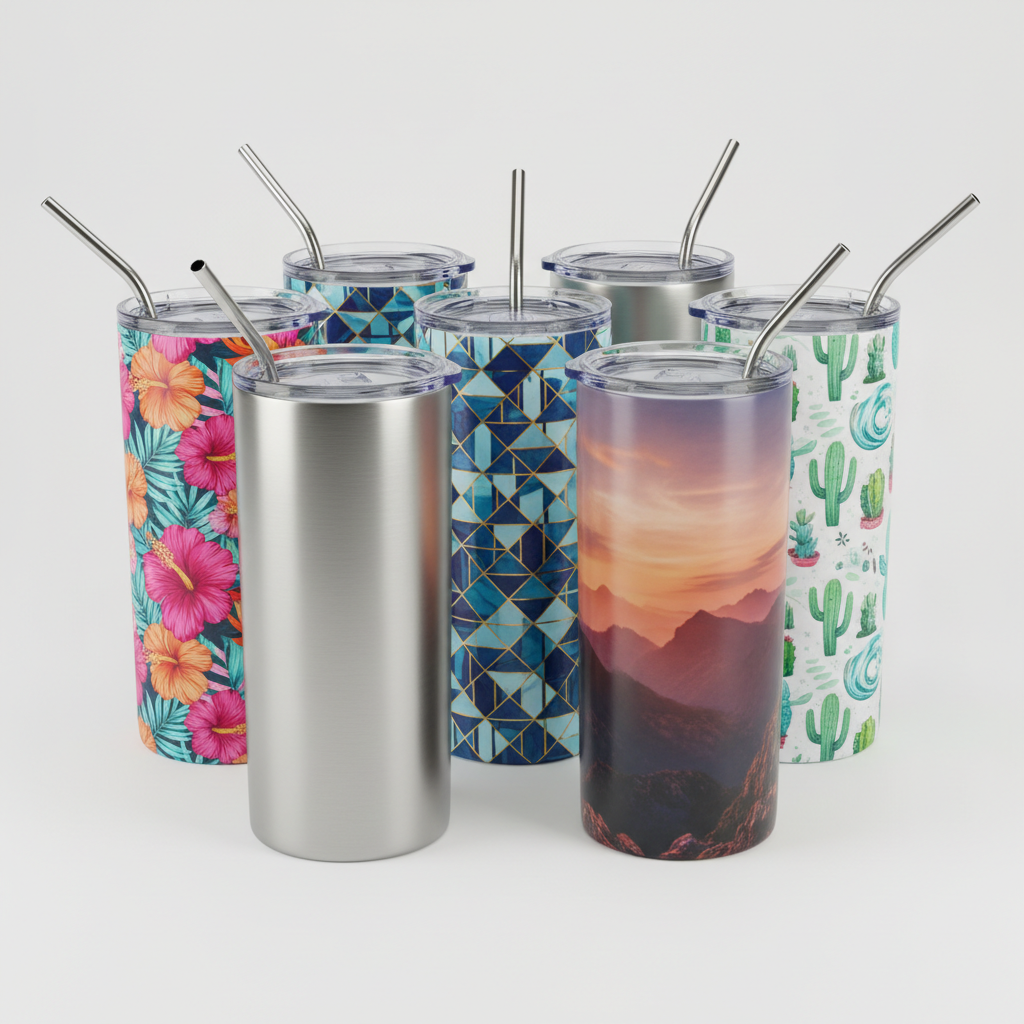 20oz Sublimation Tumblers Group Shot