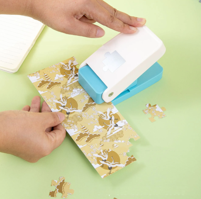 Kids Craft Punch – Shape Cutter for Paper Crafts & Scrapbooking