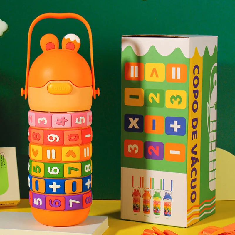 Kids’ Creative Learning Tumbler – 3D Educational Design & Spill-Proof