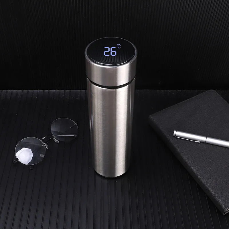 Smart LED Temperature Display Tumbler – 500ml Insulated Stainless Steel