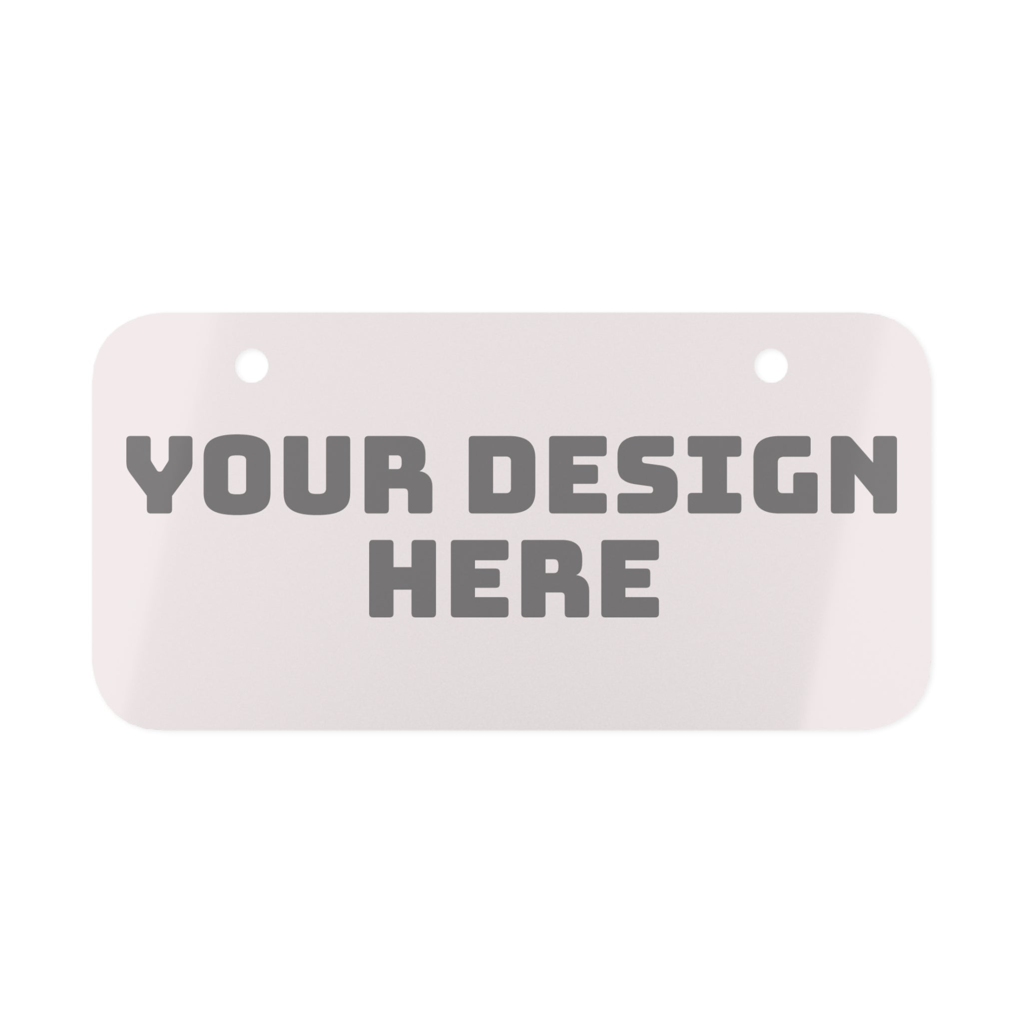 Custom Mini License Plate | Personalised Motorbike & Bike Plate