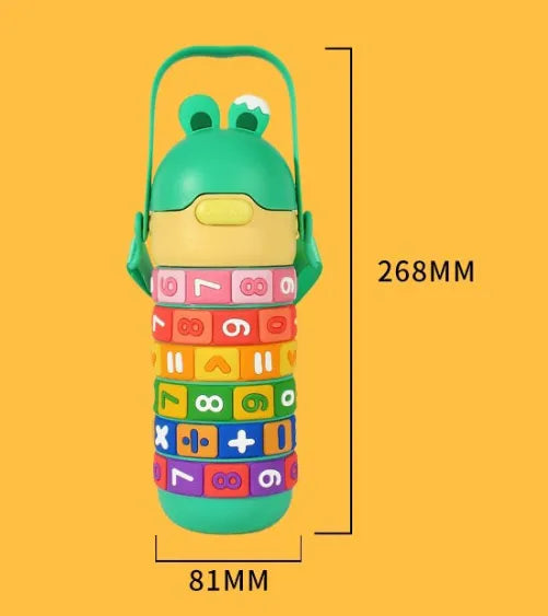 Kids’ Creative Learning Tumbler – 3D Educational Design & Spill-Proof