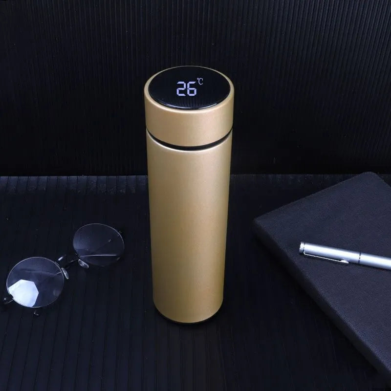 Smart LED Temperature Display Tumbler – 500ml Insulated Stainless Steel