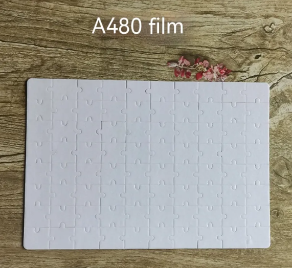 A4 Sublimation Blank Pearlescent Puzzle – High-Gloss DIY Thermal Transfer Jigsaw