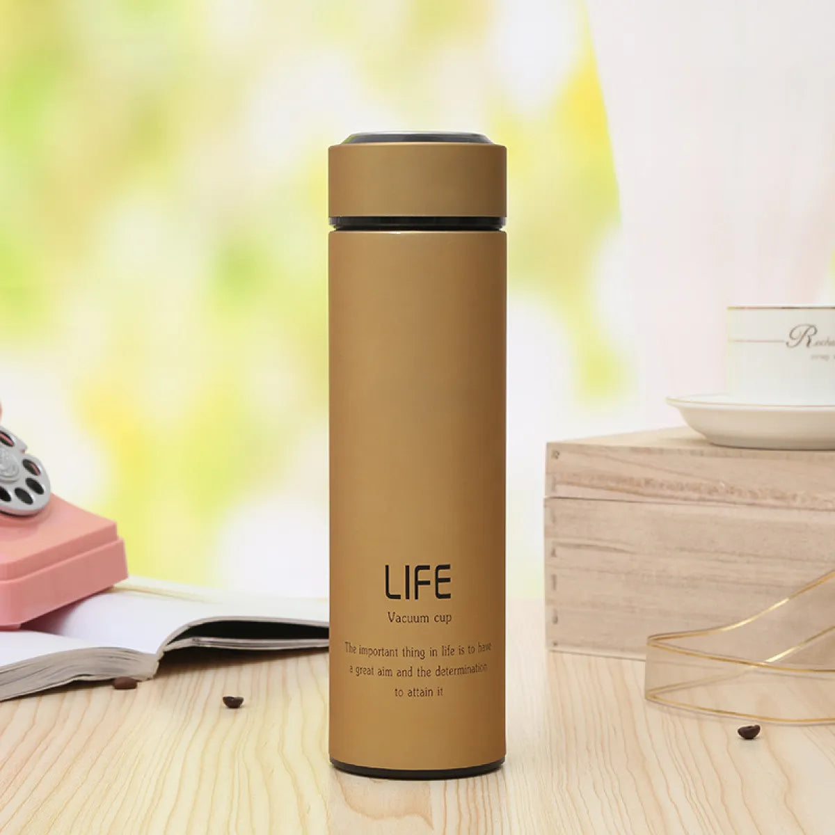 Smart LED Temperature Display Tumbler – 500ml Insulated Stainless Steel