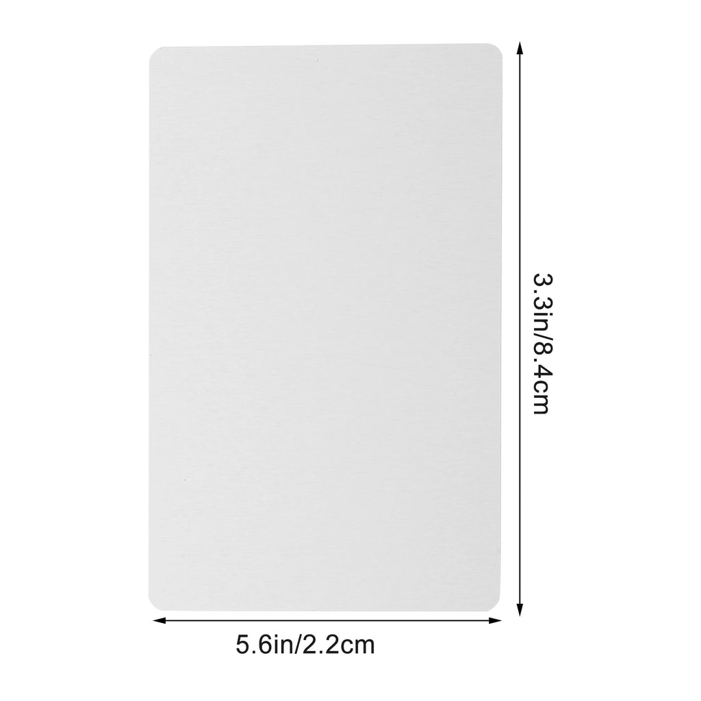 Sublimation Aluminium Business Card Blanks – 100 Pack
