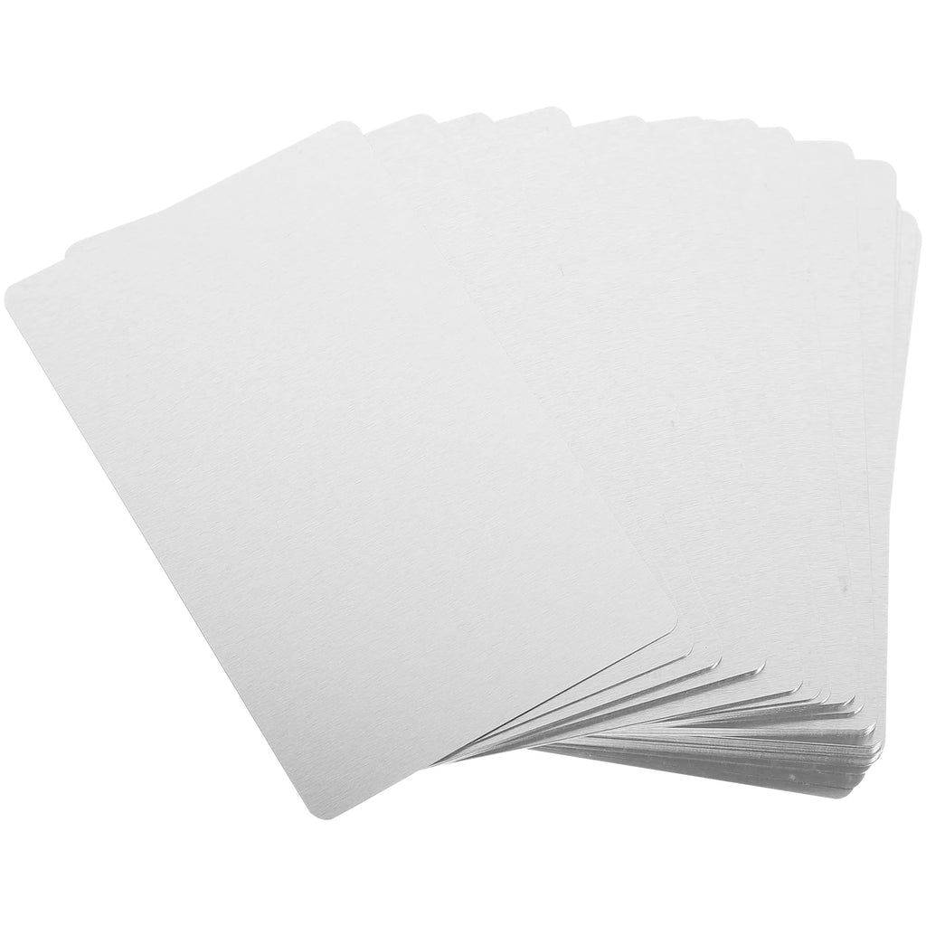 Sublimation Aluminium Business Card Blanks – 100 Pack
