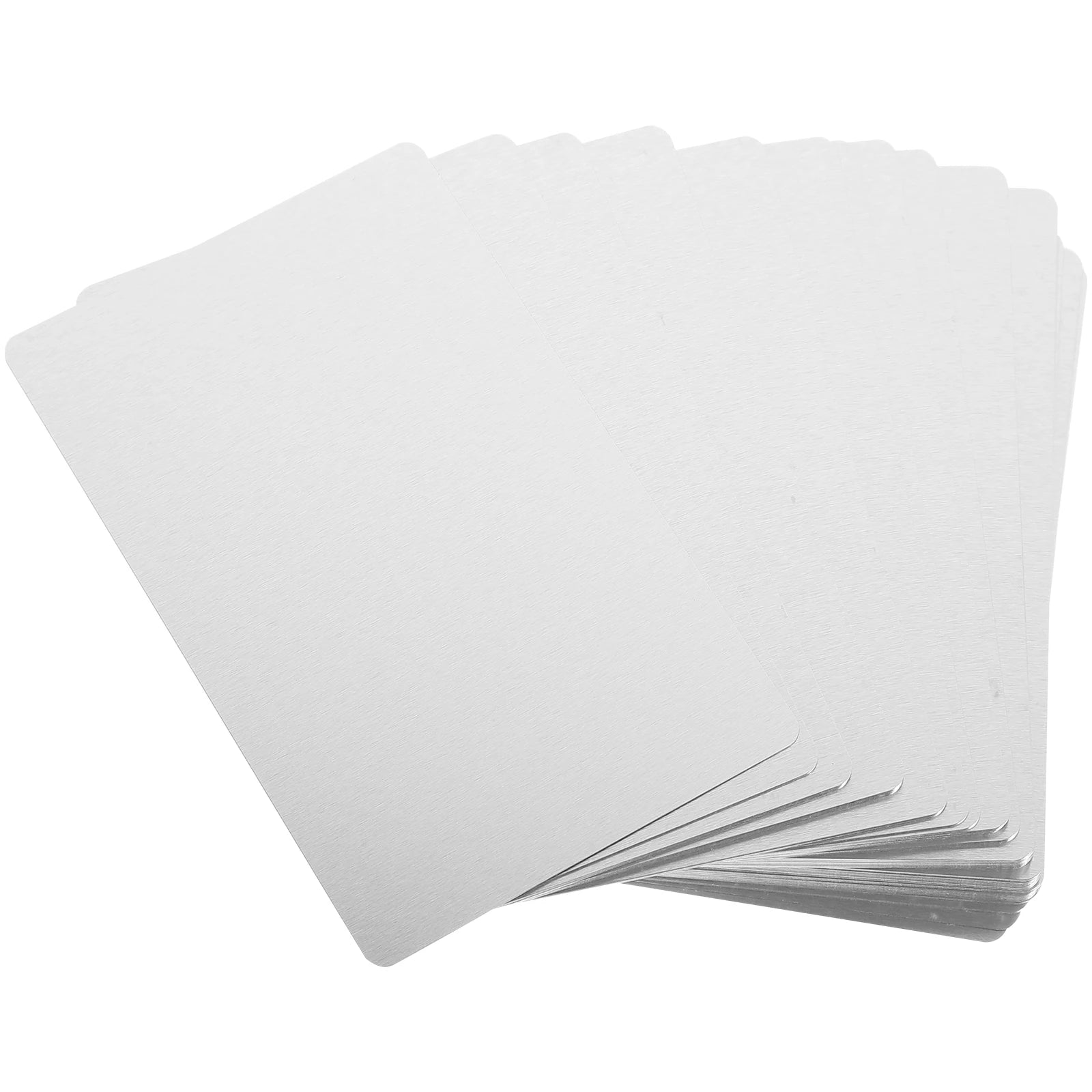 Sublimation Aluminium Business Card Blanks – 100 Pack