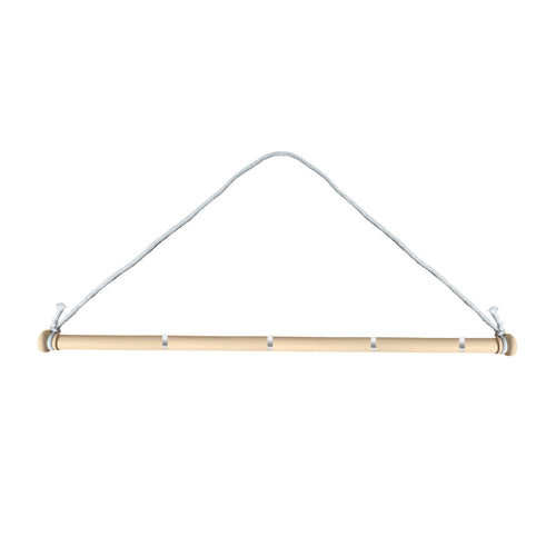 Adjustable Solid Wood Tapestry Hanger – Telescopic Hanging Rod for Rugs, Textile Art & Curtains (16" - 28")