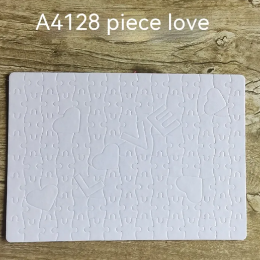 A4 Sublimation Blank Pearlescent Puzzle – High-Gloss DIY Thermal Transfer Jigsaw