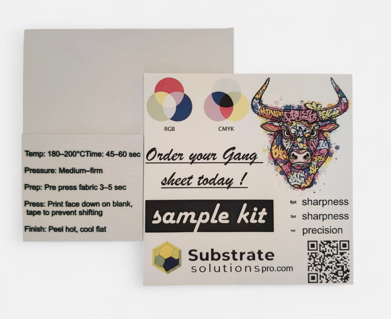 Sublimation Gang Sheet Sample Kit – Pro Calibration & Quality Test
