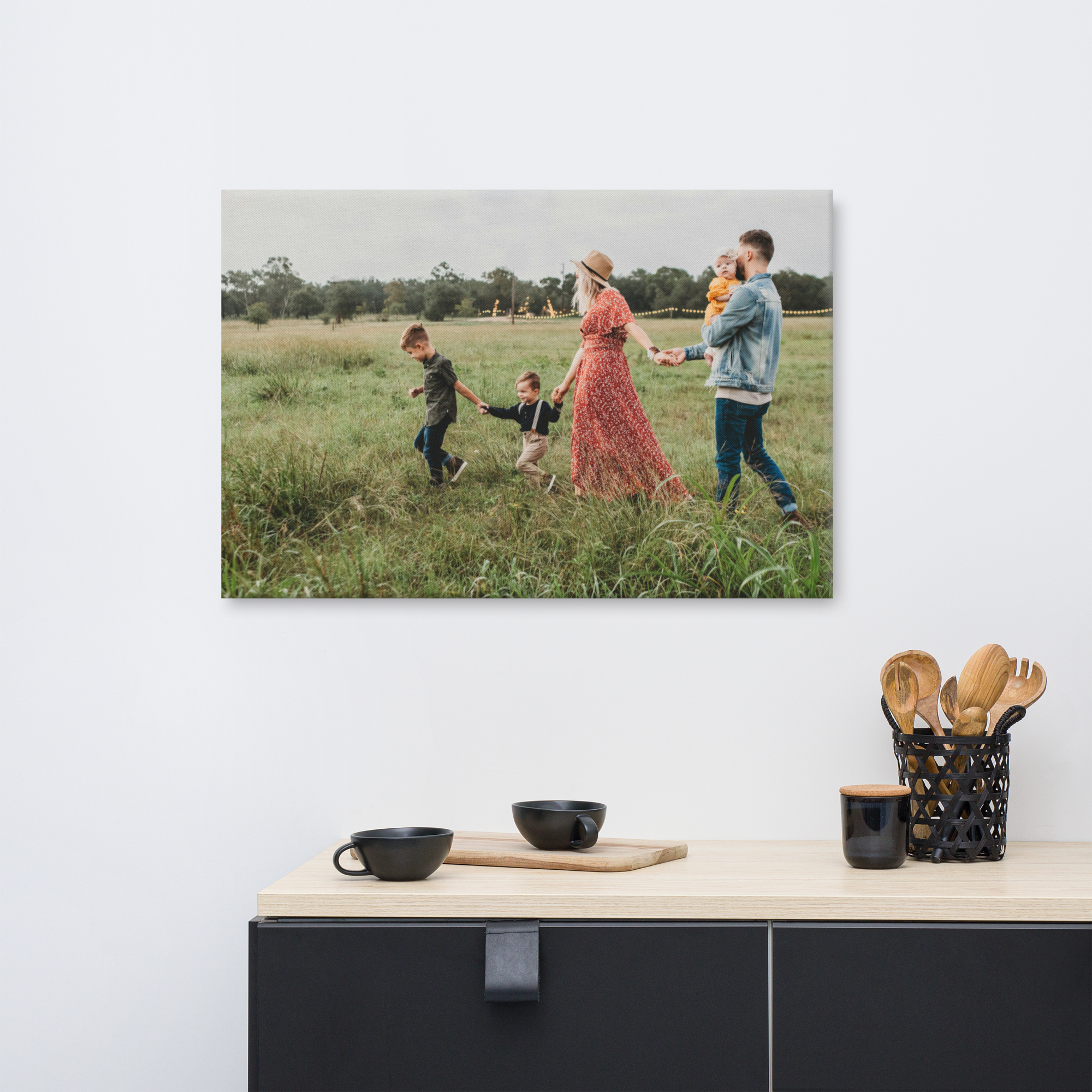Personalised Photo Canvas Print - Gallery Wrapped