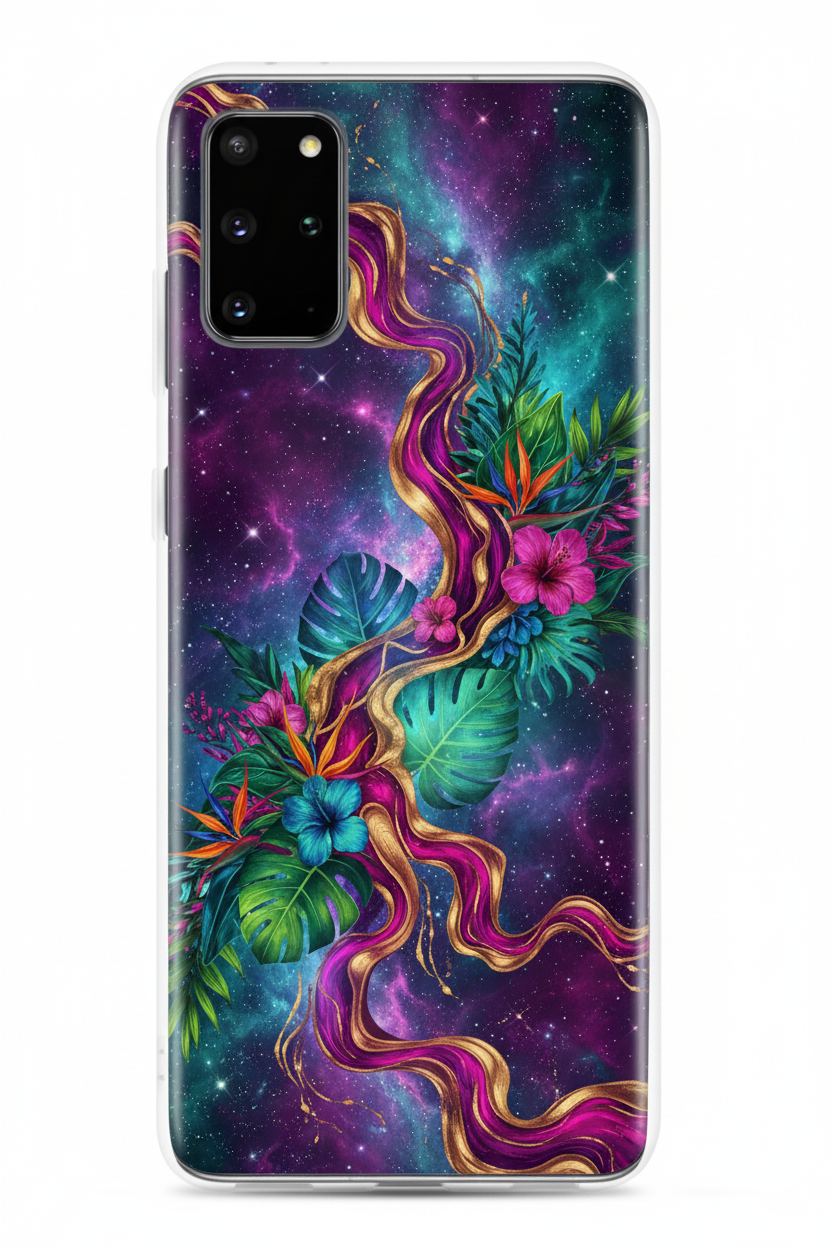 Samsung Galaxy Clear Case - Mixed Art