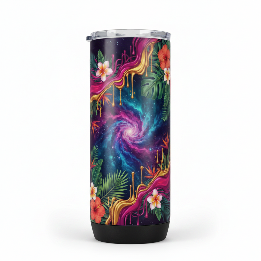 Sublimation Tumblers – Mixed Art Close-up